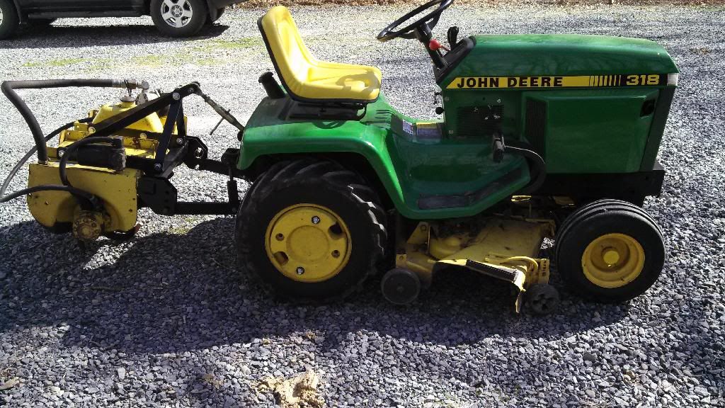 John Deere 30 hydraulic tiller The Friendliest